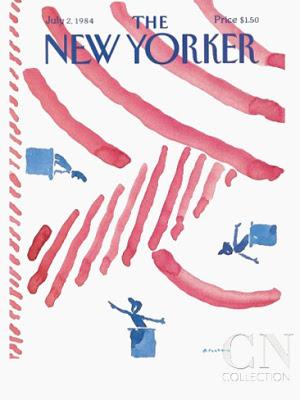 the new yorker cover 4th july 1984 r.o.blechman the new yorker cover 4th july 1984 r.o.blechman