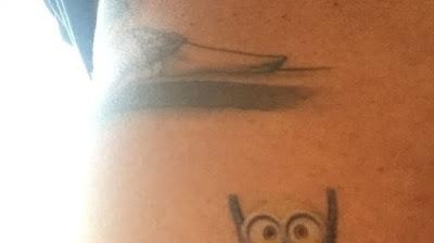 Un 'minion', el nuevo tatuaje de David Beckham Un 'minion', el nuevo tatuaje de David Beckham