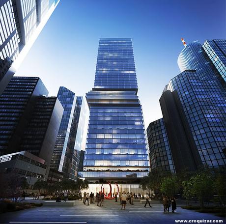 BIG construirá un rascacielos de uso mixto en Frankfurt NOT-069-BIG construirá un rascacielos de uso mixto en Frankfurt (Alemania)-1
