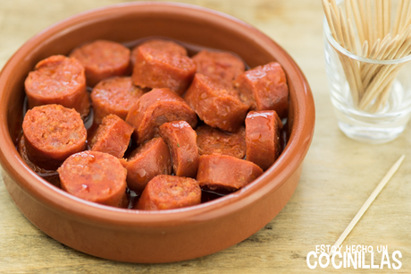 Receta de chorizo a la sidra Receta de chorizo a la sidra