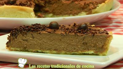 Receta fácil de tarta de chocolate y queso Pastel de chocolate