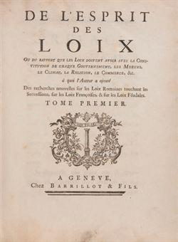 CAUSAS DE LA REVOLUCIÓN FRANCESA, LAS NUEVAS IDEAS POLÍTICAS (II): MONTESQUIEU CAUSAS DE LA REVOLUCIÓN FRANCESA, LAS NUEVAS IDEAS POLÍTICAS (II): MONTESQUIEU