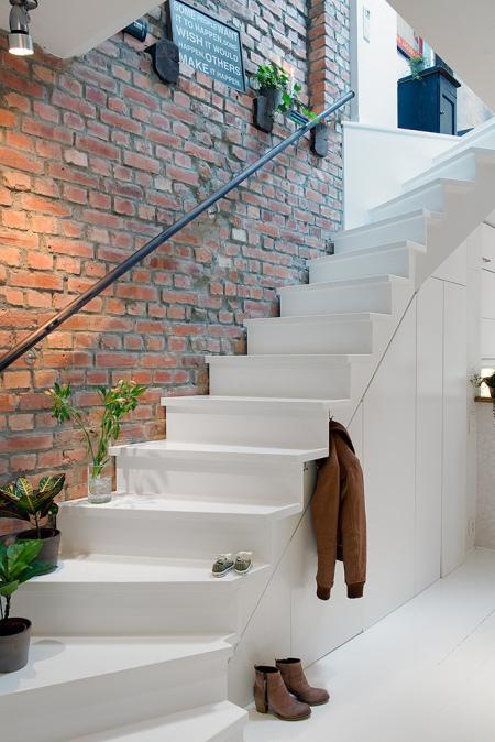 estilo contemporáneo escaleras en pisos nórdicos escaleras de caracol ideas diseño de escaleras decoración interiores blog Decoración de interiores decoración áticos y dúplex cocinas modernas 