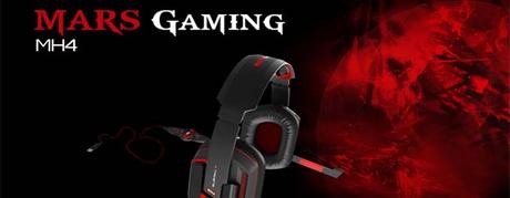 ANÁLISIS HARDWARE: Auriculares Mars Gaming MH4 Mars Gaming MH4