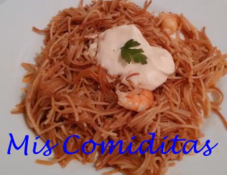 FIDEOS FRITOS FIDEOS FRITOS