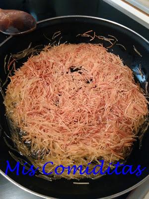 FIDEOS FRITOS FIDEOS FRITOS