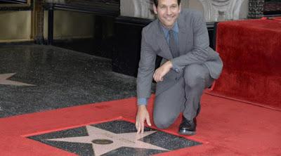 Paul Rudd devela su estrella en Hollywood