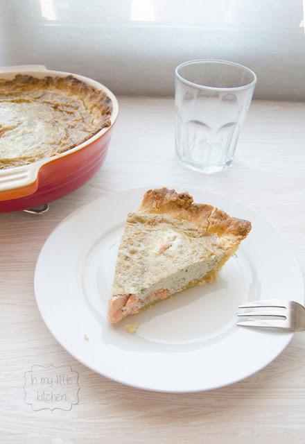 Quiche de salmón con Degustabox