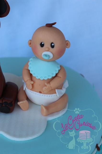 TARTA PARA EL BAUTIZO DE MATEO TARTA PARA EL BAUTIZO DE MATEO