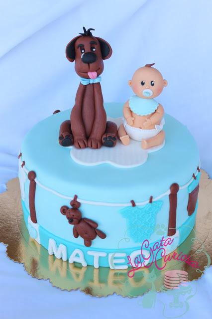 TARTA PARA EL BAUTIZO DE MATEO TARTA PARA EL BAUTIZO DE MATEO