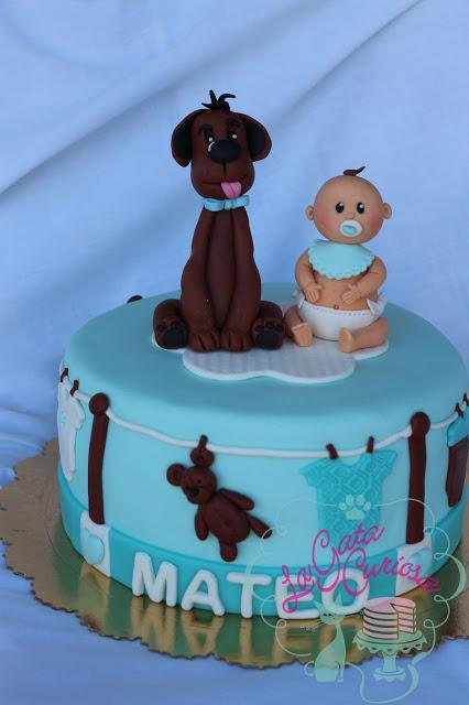 TARTA PARA EL BAUTIZO DE MATEO TARTA PARA EL BAUTIZO DE MATEO