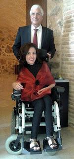 Virginia Felipe en la toma de posesión del presidente de la Junta de Comunidades de Castilla-La Mancha
