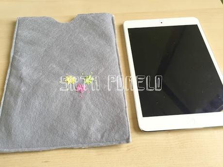 DIY: funda de fieltro para e-book o tablet. DIY: funda de fieltro para e-book o tablet.