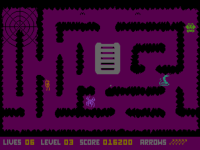 Dungeon Stalker, nuevo juego homebrew de Atari 7800 basado en Night Stalker de Intellivision