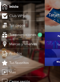 Probando la aplicación del Club VIPS en Starbucks aplicación smartphones grupo vips club vips