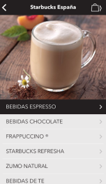 Probando la aplicación del Club VIPS en Starbucks app para pagar grupo vips