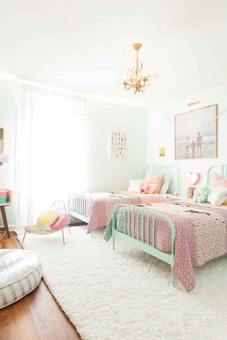 Como decorar y organizar EL DORMITORIO COMPARTIDO DE 2 NIÑAS!