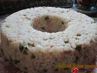 ROSCA DE ENSALADA DE ARROZ