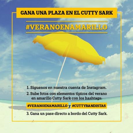 Nos vamos al barco de Cutty Sark y tú también te puedes venir #cuttybandistas #veranoenamarillo