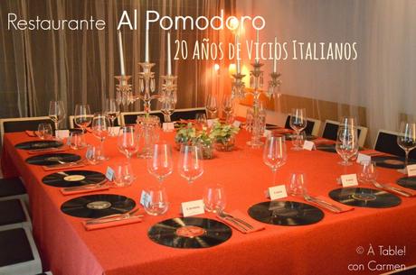 Restaurante Al Pomodoro, 20 Años de Vicios Italianos