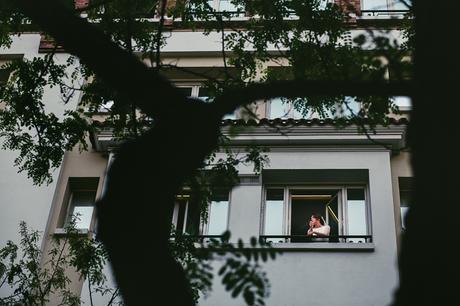 El beso de la boda