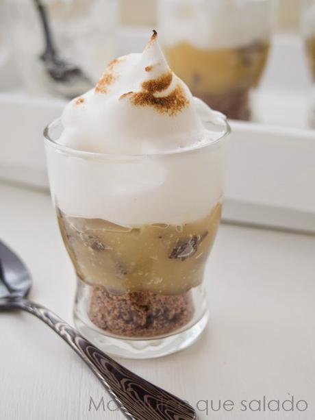 Vasitos de lemon curd y merengue Vasitos de lemon curd y merengue