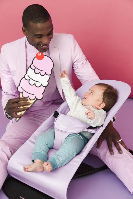 Enamorada de la colección Ice Cream de BabyBjörn