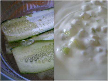 Djadjik, crema de yogurt y pepino