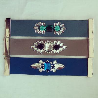 BRAZALETES CIERRE IMAN GARABATEA HANDMADE GARABATEA BRAZALETES PEDRERIA