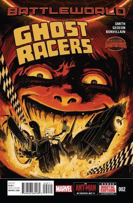 Ghost Racers 2 1 Novedades Marvel a la venta en USA (8/7/2015)