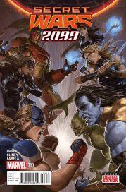 Secret Wars 2099 3 1 Novedades Marvel a la venta en USA (8/7/2015)