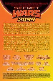 Secret Wars 2099 3 3 Novedades Marvel a la venta en USA (8/7/2015)