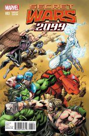 Secret Wars 2099 3 2 Novedades Marvel a la venta en USA (8/7/2015)