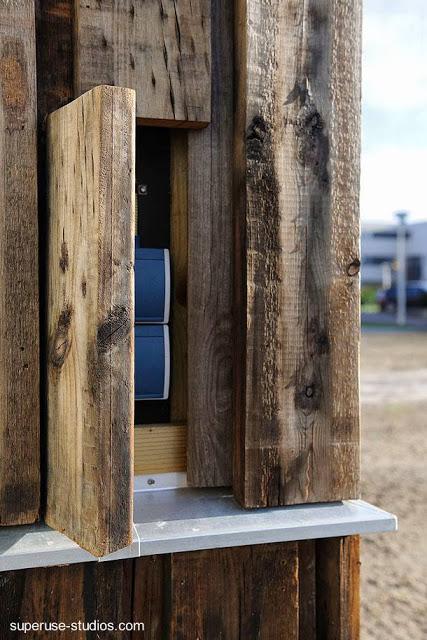 Villa en Holanda construida con materiales reciclados. Villa en Holanda construida con materiales reciclados.