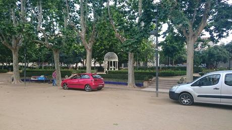 Masia Freixas , exposicion en el parque . Masia Freixas , exposicion en el parque .
