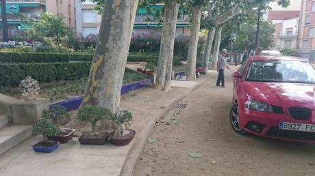 Masia Freixas , exposicion en el parque . Masia Freixas , exposicion en el parque .