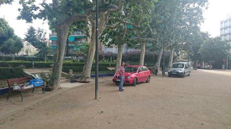 Masia Freixas , exposicion en el parque . Masia Freixas , exposicion en el parque .