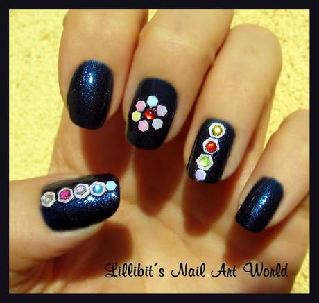 Kit para aplicar decoraciones de uñas BPS Kit para aplicar decoraciones de uñas BPS