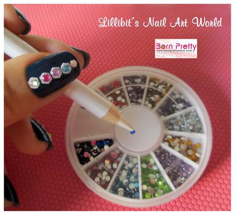 Kit para aplicar decoraciones de uñas BPS Kit para aplicar decoraciones de uñas BPS