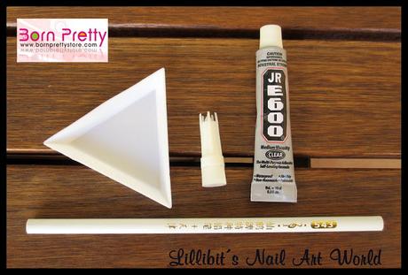 Kit para aplicar decoraciones de uñas BPS Kit para aplicar decoraciones de uñas BPS