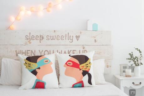 Así ha quedado mi dormitorio con los cojines ILUSTRANDO TUS SUEÑOS! Así ha quedado mi dormitorio con los cojines ILUSTRANDO TUS SUEÑOS!