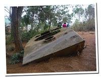 tank in laos