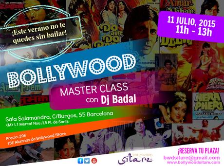 Master class de Bollywood en Barcelona con Dj Badal ¡Este verano no te quedes sin bailar!