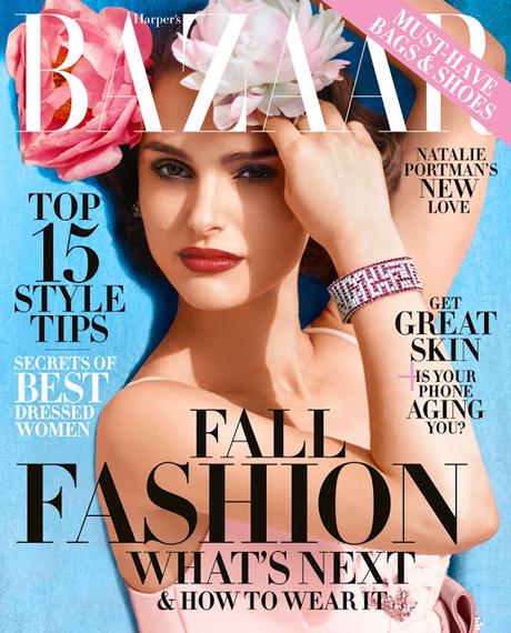 Natalie Portman luce increíble en rosa para Harper's Bazaar