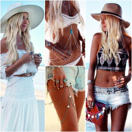 Tendencias de Verano........ bodychain_boho