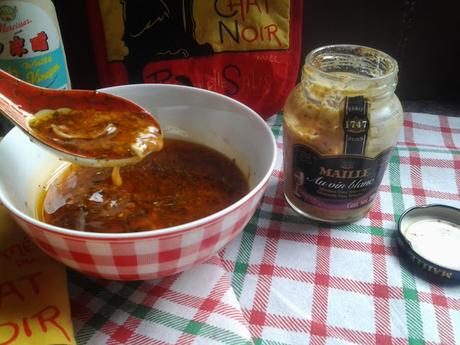 SALSA DE BARBACOAS A LA MOSTAZA SALSA DE BARBACOAS A LA MOSTAZA