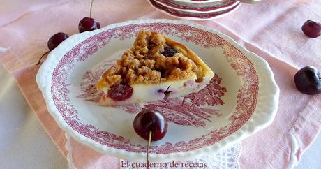 Clafoutis con Crumble Clafoutis con Crumble