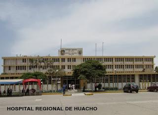 Cuidado: EN EL HOSPITAL REGIONAL DE HUACHO LA VIDA NO VALE NADA…