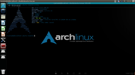 ArchLinux, una distribución simple y ligera unity-arch-linux
