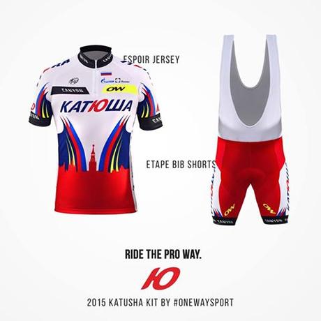 Tour de Francia 2015: Equipación Katusha
